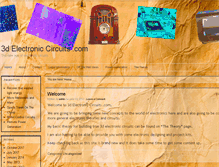 Tablet Screenshot of 3delectroniccircuits.com